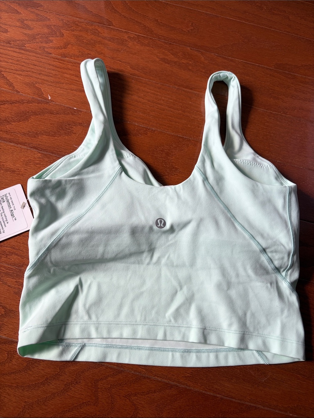 lululemon athletica Light Mint V-Neck Bralette Tank - Picture 3 of 4